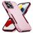 Mobigear Heavy Armor iPhone 16 Pro Hoesje Hardcase Backcover Shockproof - Roze