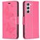 Mobigear Butterfly Samsung Galaxy S24 Hoesje Bookcase Portemonnee - Rood