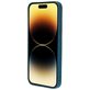 Mobiparts iPhone 14 Pro Max Siliconen Hoesje Backcover - Blueberry Blue