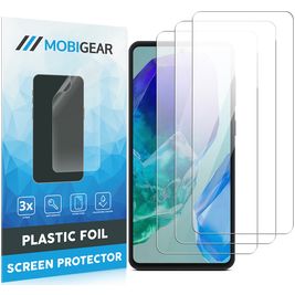 Mobigear Samsung Galaxy M55 Screenprotector Folie - Case Friendly (3-Pack)