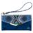 Mobilize Gelly Velvet iPhone SE (2020) Hoesje Uitneembare 2in1 Clutch - Royal Blue Snake