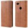 Mobigear Sensation Google Pixel 3a Hoesje Bookcase Portemonnee - Cognac