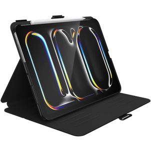Speck Balance Folio iPad Pro 11 Inch (2024) Hoes Bookcase + Stylus Houder - Zwart