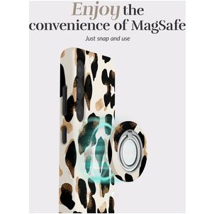 MIO Holder MagSafe Telefoon Ring - Leopard Universeel