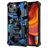 Mobigear Armor Stand iPhone 13 Hoesje Hardcase Backcover Shockproof met Standaard - Blauw