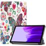 Mobigear Tri-Fold Samsung Galaxy Tab A7 Lite Hoes Bookcase - Vlinder