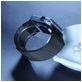 Mobigear Mecha Loop Milanese Apple Watch Bandje Magneetsluiting - 49/46/45/44 mm - Grijs