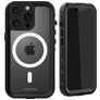 Mobilize Waterproof iPhone 16 Pro Waterdicht MagSafe Hoesje Hardcase Backcover - Zwart
