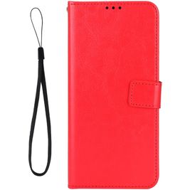 Mobigear Wallet TCL 30 Plus Hoesje Bookcase Portemonnee - Rood