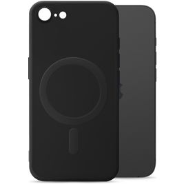 My Style Protective Flex iPhone 7 MagSafe Hoesje Flexibel TPU Backcover - Zwart