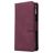 Mobigear Zipper Samsung Galaxy A41 Hoesje Bookcase Portemonnee - Rood