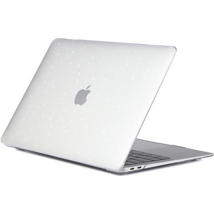 Mobigear Sparkle MacBook Pro 13 Inch (2016-2023) Hoes Hardshell Laptopcover MacBook Case - Transparant - Model A1706 / A1708 / A1989 / A2159 / A2289 / A2251 / A2338