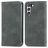 Mobigear Retro Slim Samsung Galaxy S21 FE Hoesje Bookcase Portemonnee - Grijs