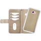 Mobilize Gelly Zipper Samsung Galaxy A3 (2017) Hoesje Uitneembare 2in1 Clutch - Latte