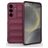 Mobigear Bumpy Samsung Galaxy S25 Hoesje Flexibel TPU Backcover - Rood