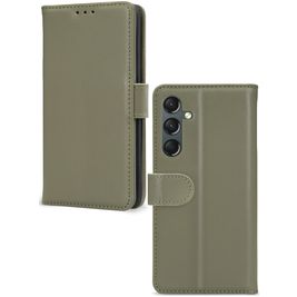 Mobilize Premium Gelly Wallet Samsung Galaxy A24 Hoesje Bookcase Portemonnee - Groen