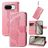 Mobigear Butterfly Google Pixel 8 Hoesje Bookcase Portemonnee - Roze