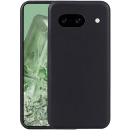 Mobigear Basics Google Pixel 8a Hoesje Flexibel TPU Backcover - Zwart