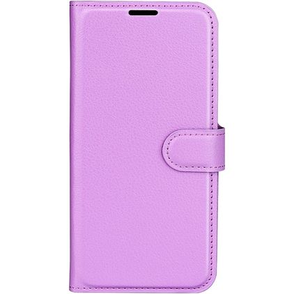 Mobigear Classic Samsung Galaxy M22 Hoesje Bookcase Portemonnee - Paars