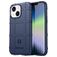 Mobigear Rugged Shield iPhone 14 Hoesje Flexibel TPU Backcover Shockproof - Blauw