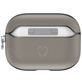 Valenta Snap Apple AirPods Pro 1 Hoesje Echt Leer - Grijs