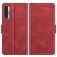 Mobigear Slim Magnet TCL 20L Plus Hoesje Bookcase Portemonnee - Rood