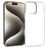 Mobigear Basics Doorzichtig iPhone 16 Pro Max Hoesje Flexibel TPU Backcover - Transparant