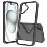 Mobigear Crystal iPhone 16 Plus Hoesje Hardcase Backcover - Zwart