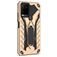 Mobigear Armor Stand Vivo Y21s Hoesje Hardcase Backcover Shockproof met Standaard - Goud