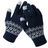 Mobigear Stretch Touchscreen Handschoenen - One-Size - Marineblauw