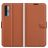 Mobigear Classic TCL 20L Hoesje Bookcase Portemonnee - Bruin
