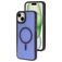 Mobiparts Hardcover iPhone 15 Plus MagSafe Hoesje Hardcase Backcover - Satin Purple