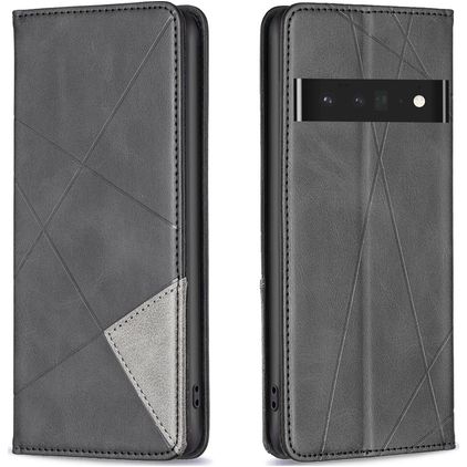 Mobigear Rhombus Slim Google Pixel 7 Pro Hoesje Bookcase - Zwart