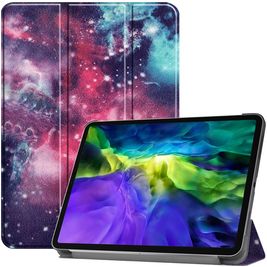 Mobigear Tri-Fold iPad Pro 11 Inch (2018) Hoes Bookcase - Heelal