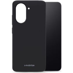 Mobilize Rubber Gelly Xiaomi Redmi A7 Pro Hoesje Flexibel TPU Backcover - Zwart