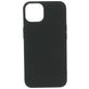 Mobiparts iPhone 13 Siliconen Hoesje Backcover - Zwart