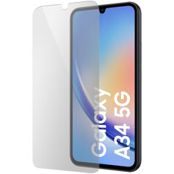 Mobiparts Regular Samsung Galaxy A34 Glazen Screenprotector - Case Friendly
