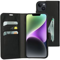 Mobiparts Classic Wallet iPhone 14 Plus Hoesje Bookcase Portemonnee - Zwart