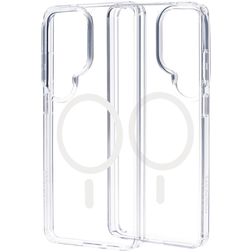 Mobiparts Hardcover Doorzichtig Samsung Galaxy S26 Ultra MagSafe Hoesje Hardcase Backcover - Transparant