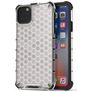 Mobigear Honeycomb Doorzichtig iPhone 11 Hoesje Hardcase Backcover Shockproof - Transparant