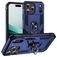 Mobigear Armor Ring iPhone Air Hoesje Hardcase Backcover Shockproof met Ringhouder - Blauw