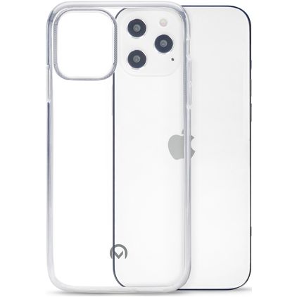 Mobilize Gelly Doorzichtig iPhone 12 Pro Max Hoesje Flexibel TPU Backcover - Transparant