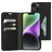 Mobiparts Classic Wallet iPhone 14 Plus Hoesje Bookcase Portemonnee - Zwart