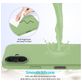 Mobigear Rubber Touch iPhone 16 Siliconen Hoesje Backcover - Groen