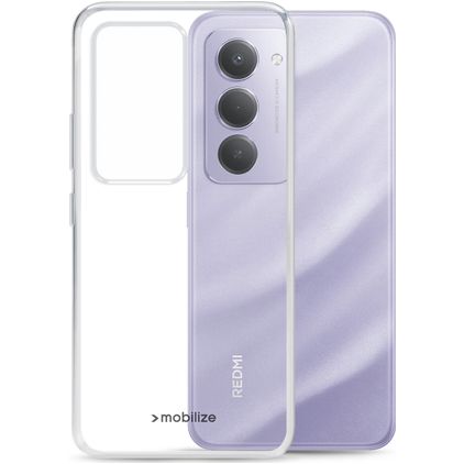 Mobilize Gelly Case Doorzichtig Xiaomi Redmi 17C Hoesje Flexibel TPU Backcover - Transparant