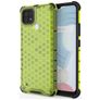Mobigear Honeycomb Realme C21 Hoesje Hardcase Backcover Shockproof - Groen