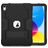 Mobigear ShieldStand iPad 11 (2025) Hoes Hard Kunststof,Siliconen Backcover + Standaard - Zwart