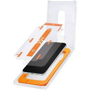 Mobilize iPhone 15 Plus Glazen Screenprotector - Case Friendly + Installatie Frame