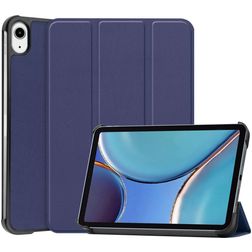 Mobigear Tri-Fold iPad Mini 7 (2024) Hoes Bookcase - Donkerblauw