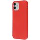 Mobiparts iPhone 12 Siliconen Hoesje Backcover - Scarlet Red